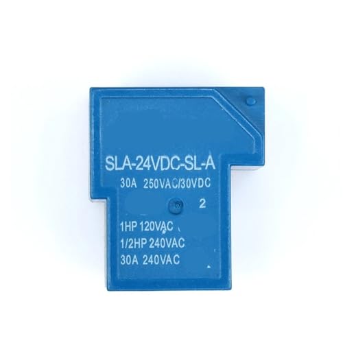 Relais de puissance 30A SLA-24VDC-SL-A pour commutation stable de haute intensité sur PCB