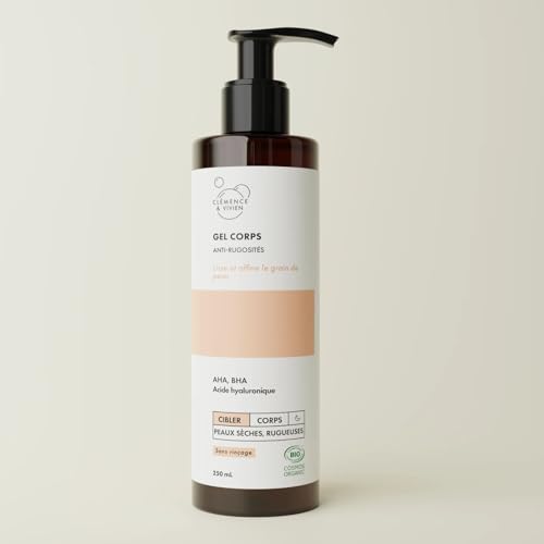 Gel corps anti-rugosités Clémence & Vivien exfoliant lissant
