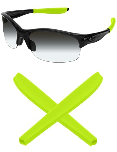 Almohadillas para Oakley Commit SQ gomas de recambio verde para evitar que se caigan las gafas