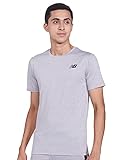 New Balance Men's Sport Tech Short Sleeve, Athletic Grey , Small