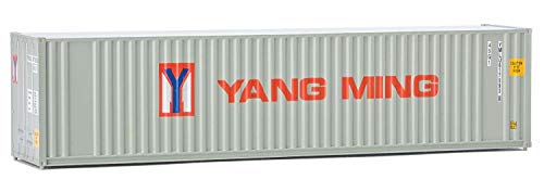 Container 40 Pieds Yang Ming Walthers Échelle H0 pour modélisme ferroviaire