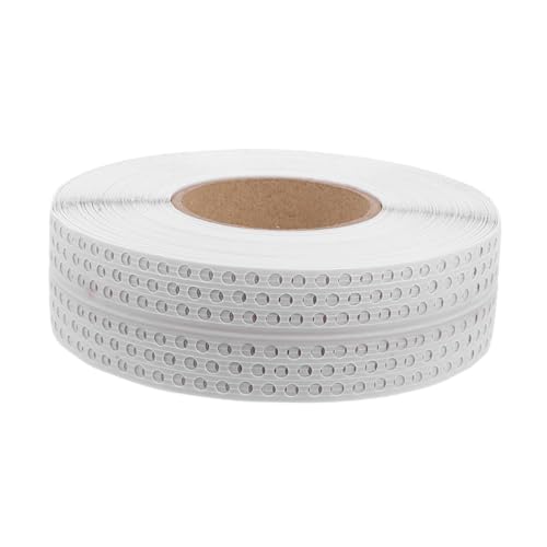 NUOBESTY 1 Rollo Cinta de Esquinas Autoadhesiva para Drywall Protección de de Pared Instalación Resistente Grietas Flexible y Adaptable para Esquinas Interiores y Exteriores