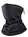 Kiiwah Cache Cou Ski avec Cordon, Cache Nez Moto Tour de Cou Multifonctionnel Adapté pour Cyclisme, Vélo, Course pour Hommes et Femmes