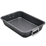 Large Lasagna Pan 15" x 11" - Nonstick Casserole Dish for Easy Cleanup - Convenient Deep Lasagna Baking Dish With Foldable Handles - Large Baking Pan Casserole Dish Is Perfect for Any Meal