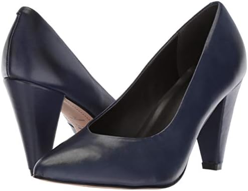 LFL by Lust for Life Women's L-Cambridge Pump, Navy Leather, 6.5 M US | Image 6