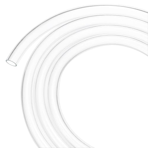 M METERXITY Clear Plastic Tubing 0.47"/12mm ID 0.55"/14mm OD, 10ft/3.0m L