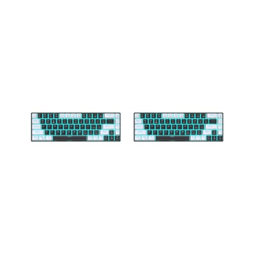Clavier mécanique remplaçable à chaud contre les pannes de touches lot de 2 PC