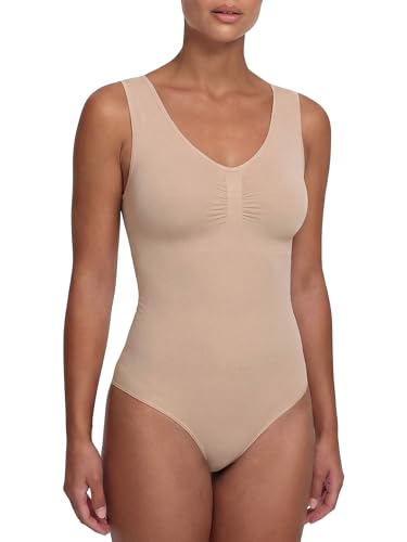 creamy fabrics Shapewear Body Damen Bauchweg Slip Tank Bodysuit Nahtlos