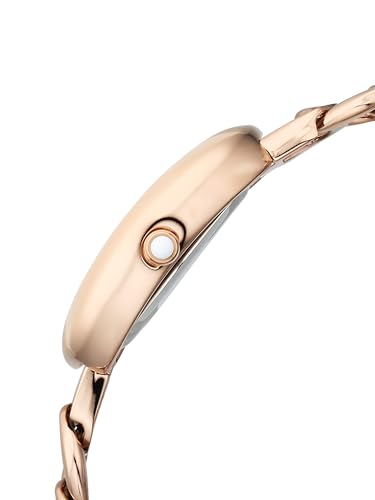 Image of Fastrack Vyb Mirage with Quartz Analog Rose Gold Dial Rose Gold Alloy Strap Watch for Girls - FV60119WM01W