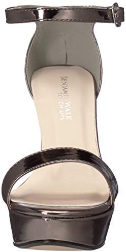 Touch Ups Women's Mary Heeled Sandal, Pewter, 10 M US | Image 1