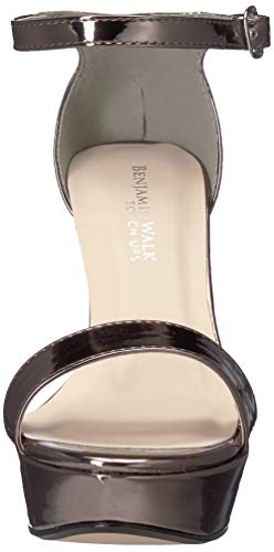 Touch Ups Women's Mary Heeled Sandal, Pewter, 9.5 M Us #TOP1