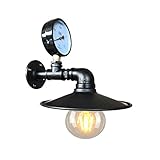 Die Retro Industrial Style Wandleuchte, das perfekte dekorative Licht. Das Vintage Industrial Design verleiht dem Dekor ein Retro-Chic-Gefühl. Eine Lampe, die sich wirklich für den Industriestil eignet. So vielfältig sind ihre Einsatzmöglichkeiten.