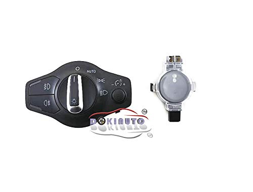 Davitu Cables, Adapters & Sockets - For Audi A4 B8 A5 S5 Q5 8R Auto Headlight Head Light Switch Fog Side Light Switch 8K0 941 531 AS