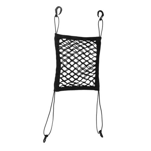 Toddmomy Pet Safety Barrier Car Dog Barrier Net Dualpurpose Seat Cover for Comfortable Pet Travel Mesh