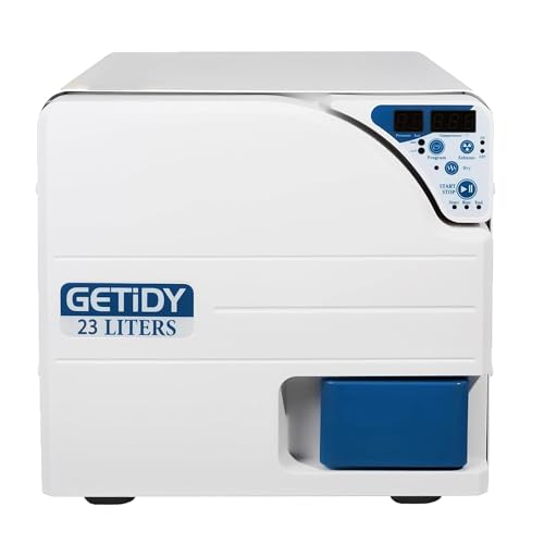 18L Autoclave High Pressure Steam with Drying Function, Digital LED Display, Dual-Control Door Lock, Stainless Steel Laboratory Equipment. Ships from the USA with delivery in 3-7 Days