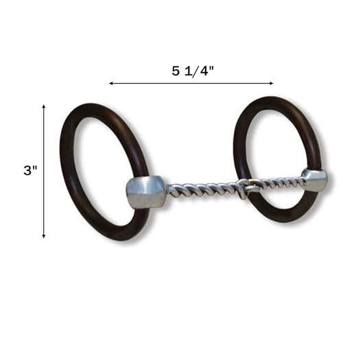 Mors snaffle Professional's Choice AV Sweet Iron Twist Ring 5,25 pouce - 2