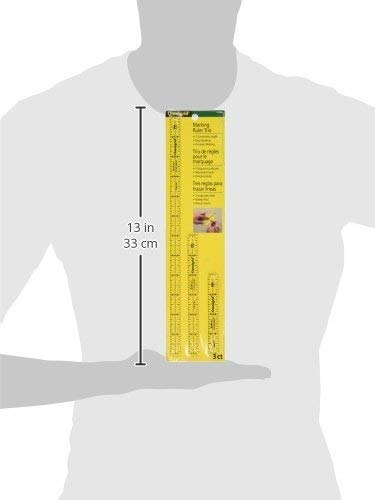 Omnigrid 4-6-12-Inch Marking Ruler Trio #TOP3