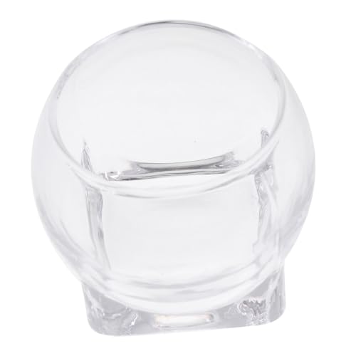 MUELODSIC Bicchiere in Vetro Spesso per Dessert e Bevande Multifunzione per Latte Vino Gelato Uso e Resistente e Facile da