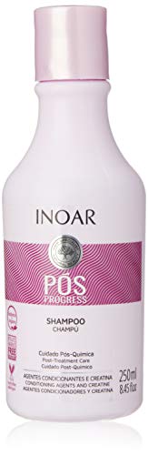 Inoar Shampoo Pós Progress Antiestático 250 Ml, Inoar