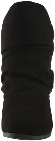 Avenue CLOUDWALKERS WIDE FIT SERENA ANKLE BOOT IN BLACK, SIZE 43 | Image 1