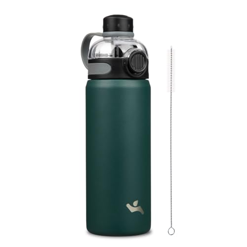 Image of Konokyo 24 oz Insulated Stainless Steel Water Bottle with Straw Lid