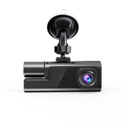 Caméra embarquée pour voiture triple objectif et enregistreur 1080P