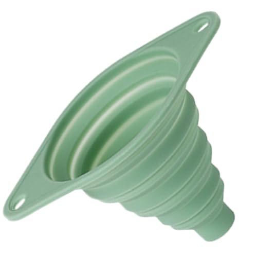Wuvfojca 3 Pièces Entonnoir Pliable En Silicone Entonnoir Flexible Cuisine 12x9x1,5 Cm Entonnoirs Portable À Grande Ouverture Ustensiles De Cuisine Pour Le Huile Vin Liquide Poudre Eau