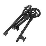 Installation facile : chaque clé décorative suspendue/clé décorative ancienne s'applique rapidement sur vos murs, offrant une touche décorative instantanée et . décoration d'halloween en fonte, clé murale antique