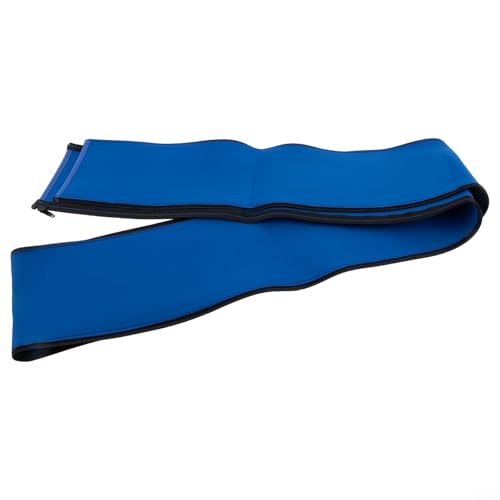 Cubierta para pasamanos de escalera de piscina de 8 pies o 10 pies hecha de neopreno antideslizante con práctico cierre de cremallera para un fácil mantenimiento y seguridad (8 pies)