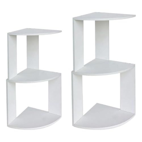 Rangement double couche cuisine et étagère murale de dortoir compacte - 4