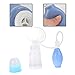 Healifty Manual Hand Pump Breast Milk Container Breastfeeding Tool with Silicone Suction Cup for New Mothers Baby Feeding