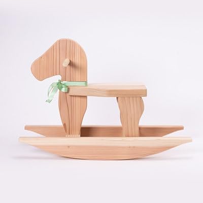 岡山県産手作り木の木馬