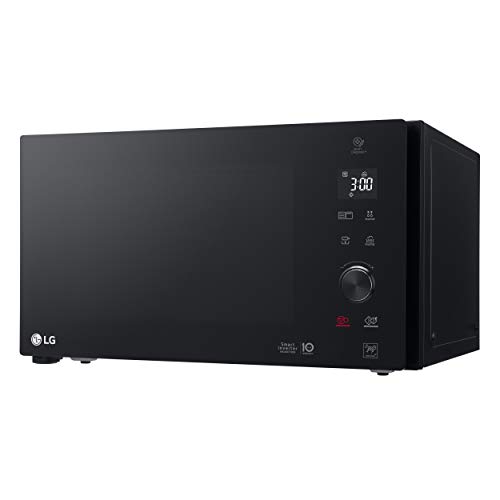 LG MH7265DPS 2-in-1 Microwave Grill, 1200 W, 32 L, LED Display, Inner Plate 360 mm, Black, 30.8 cm...