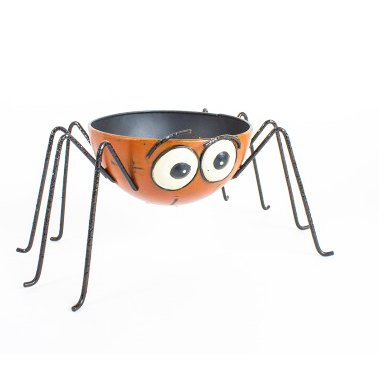 Heaven Sends Orange Halloween Sweetie/Tea Light Holder - Spider