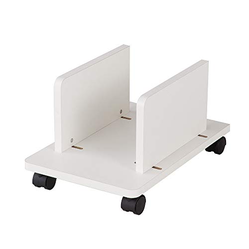 Garage パソコンカートS YY-034PCSF 白