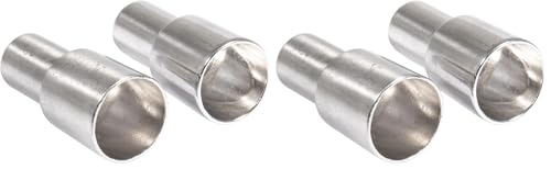 Rayher Bougeoir Bouteille p. Bougie Longue 2X 2,2/1,8x5cm métal Argent, 46694606 (Lot de 2)