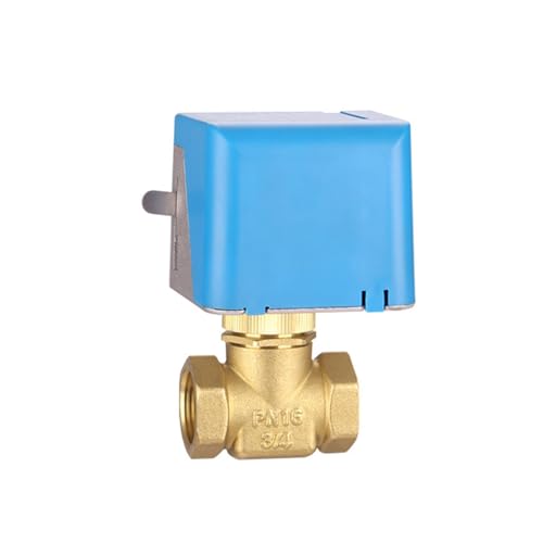 Vanne électrique à deux voies AC220V filetée 1/2 pour climatisation centrale - 2