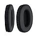 kwmobile Ear Pads Compatible with Marshall Monitor Earpads - 2X Replacement for Headphones - Black