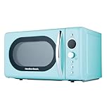 Hamilton Beach Microwave, 20L, 700W, Retro, Digital LED Display, 8 Pre-set Programs, Express Cooking, Weight Defrost, 60 Min Timer, Child Lock, Compact Design, Mint - HB70H20M