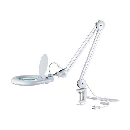 AOMEKIE Magnifying Lamp with Clamp, 5D (2.25X), 60 Pcs...