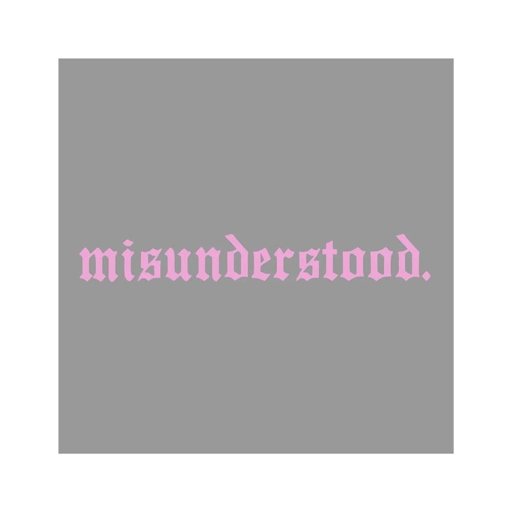 Auto Accessory Misunderstanding Decal Sticker Windshield Banner Vinyl Car Decal(Pink,L)
