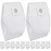 12 Pack Type Q/C Canister Vacuum Bags 53292 for Kenmore 600 Series 200 400 Series 5055 50557 50558 81214 81414 81615 53291 Bags for Kenmore, Part 20-53292
