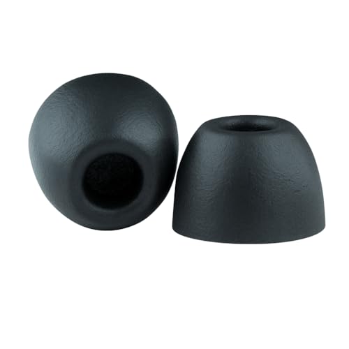 Image of Comply 100 Core Series Memory Foam Replacement IEM Ear Tips, Round, Black