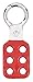 Lockout Hasp,Snap-On,6 Lock,Red
