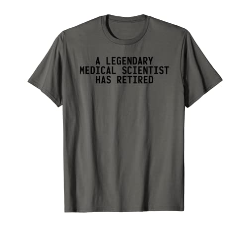 Cadeau de retraite amusant légendaire et scientifique T-Shirt Cover