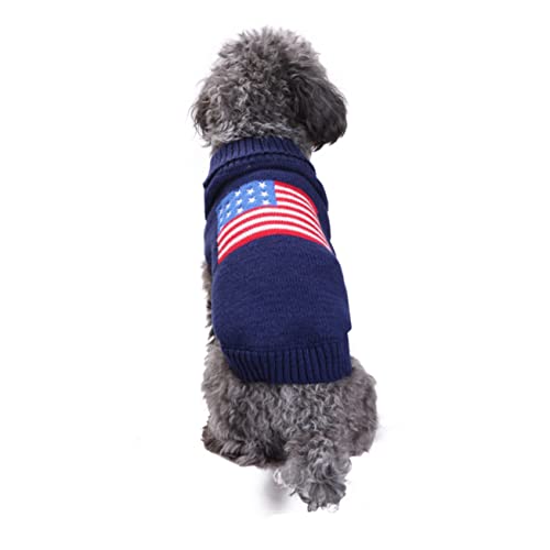 Suéter para perro XL con bandera americana Balacoo miniatura 5