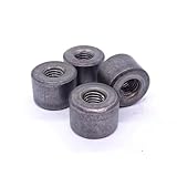 FZXNCBVMKGI 20 Pcs M4 Circular Nut Cylindrical Sleeve Nut Sleeve Welded Cylindrical Nut Screw Cap(M4x7x12)