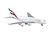 Daron Toy Airplane RT9904 – Emirates A380 – Die-Cast Metal Model Airplane Toy with Plastic Parts for Kids Ages 3+