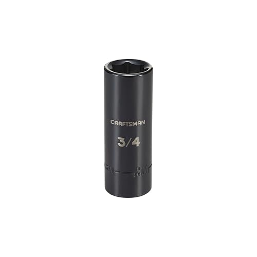 Image of CRAFTSMAN Deep Impact Socket, SAE, 1 /2-Inch Drive, 3 /4-Inch (CMMT16061)