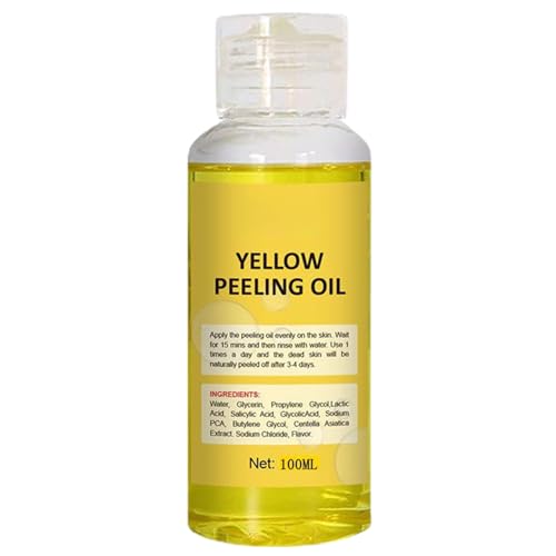 Onlynery Gelbes Peeling-Öl für Haut